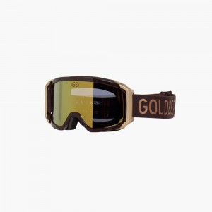 Beige Goldbergh STUNNER Ski Goggles | 69034-CBHU