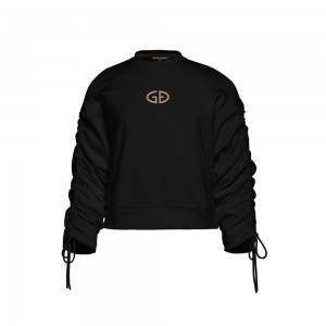 Black Goldbergh CINCH Sweater | 19463-ETRI