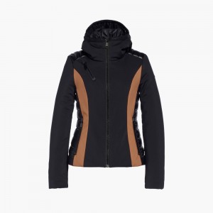 Black Goldbergh CLASSY Ski Jacket | 24503-GSXW