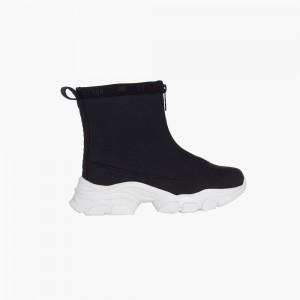 Black / White Goldbergh GLINT Snow Boots | 24718-LJKB