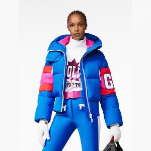 Blue Goldbergh PUCK Ski Jacket | 58174-HDMA