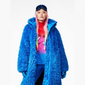 Blue Goldbergh TEDDY Jackets | 82561-WLKT