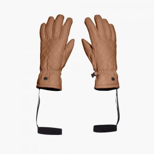 Brown Goldbergh NISHI Gloves | 06124-PACX