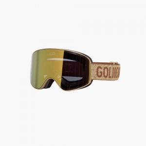 Gold Goldbergh HEADTURNER Ski Goggles | 13076-NLRM