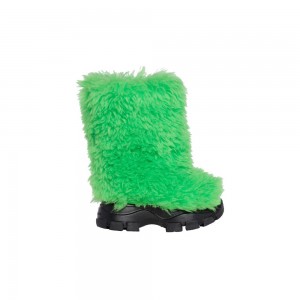 Green Goldbergh BUSHY snowboot faux fur Snow Boots | 59426-RBYM