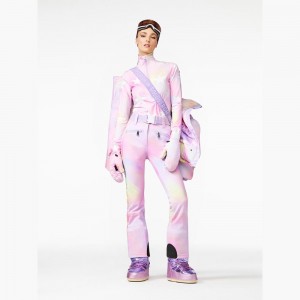 Light Pink Goldbergh SUPERNOVA Ski Pants | 60718-DICY