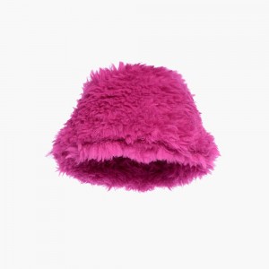 Pink Goldbergh BIRD bucket hat faux fur Bucket Hat | 92187-RGAE