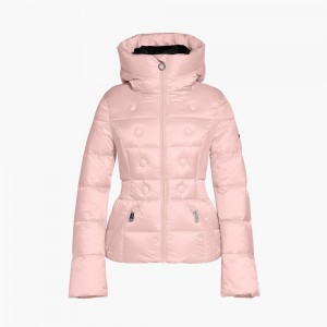 Pink Goldbergh BOUTON Ski Jacket | 85176-GJEU