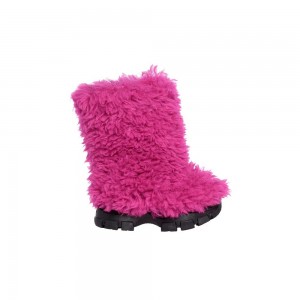 Pink Goldbergh BUSHY snowboot faux fur Snow Boots | 61207-VKLR