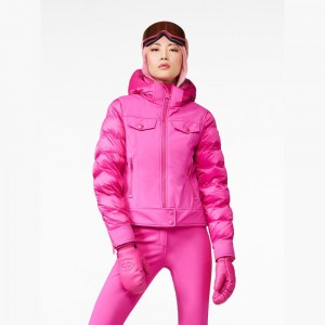 Pink Goldbergh CANYON Ski Jacket | 13548-BZCX