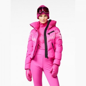 Pink Goldbergh MORAINE Ski Jacket | 14598-DQPG