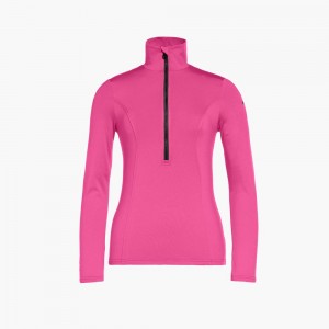 Pink Goldbergh SERENA ski pully Ski Tops | 58694-PNMY