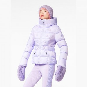 Purple Goldbergh BOUTON Ski Jacket | 02386-DUGP