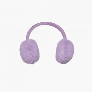 Purple Goldbergh FLUFFY faux fur Earwarmers | 24169-OZIW