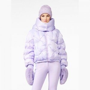 Purple Goldbergh GLARE Ski Jacket | 74801-EDGM