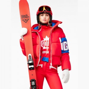 Red Goldbergh PUCK Ski Jacket | 15703-ECGT