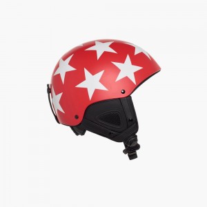 Red Goldbergh SMASHER Helmet | 39207-SRVO