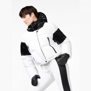 White Goldbergh ARLETH Ski Jacket | 76148-XLJM