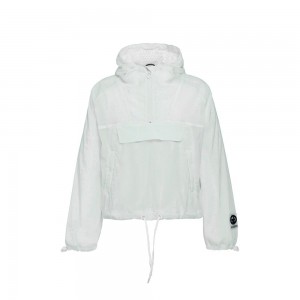 White Goldbergh AVIC anorak Jackets | 78623-SYIQ