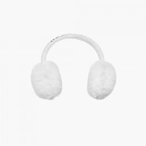 White Goldbergh FLUFFY faux fur Earwarmers | 16047-ZLPI