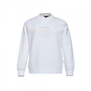 White Goldbergh HAVEN Sweater | 28135-QSYL