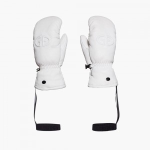 White Goldbergh HILJA Mittens | 08236-HBMW