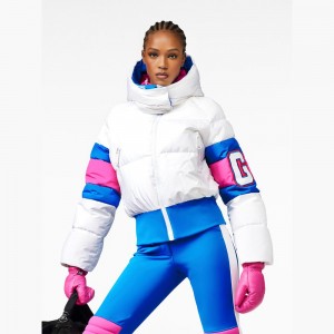 White Goldbergh PUCK Ski Jacket | 58647-FWTM