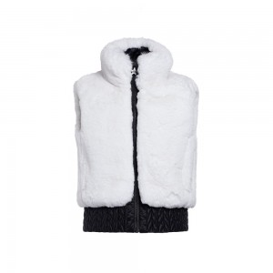 White Goldbergh SOPHIA bodywarmer Ski Jacket | 10945-XDYR