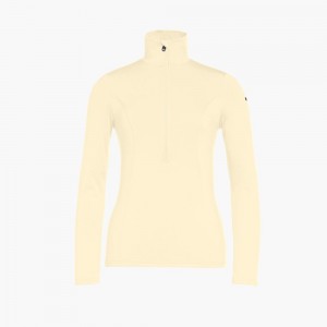 Yellow Goldbergh SERENA ski pully Ski Tops | 17526-TLRW