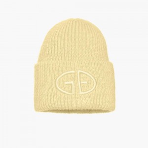 Yellow Goldbergh VALERIE Beanie | 06731-OMBS