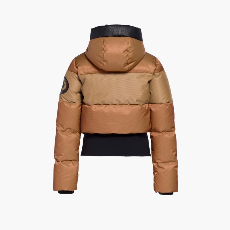 Beige Goldbergh FEVER Ski Jacket | 28135-XLDU