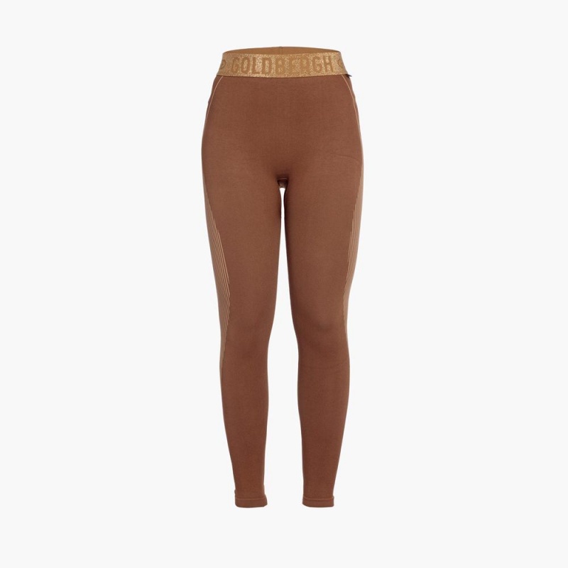 Beige Goldbergh FURIOUS baselayer Pants | 91805-YAOQ