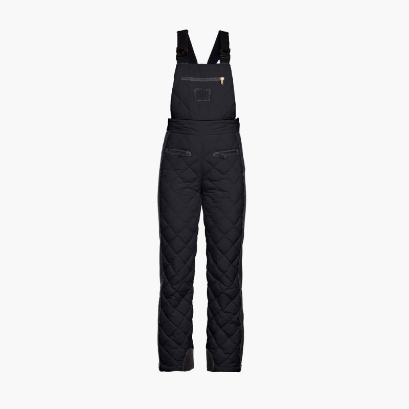 Black Goldbergh AGNES ski salopette Ski Pants | 25410-EUIQ