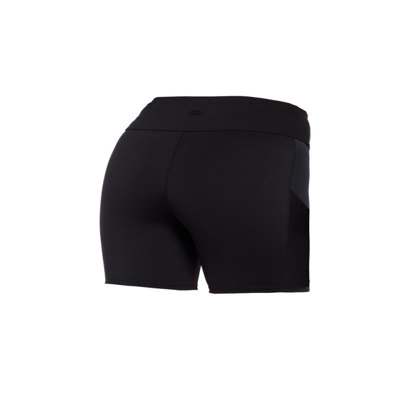 Black Goldbergh BIKER Shorts | 06394-EFNG