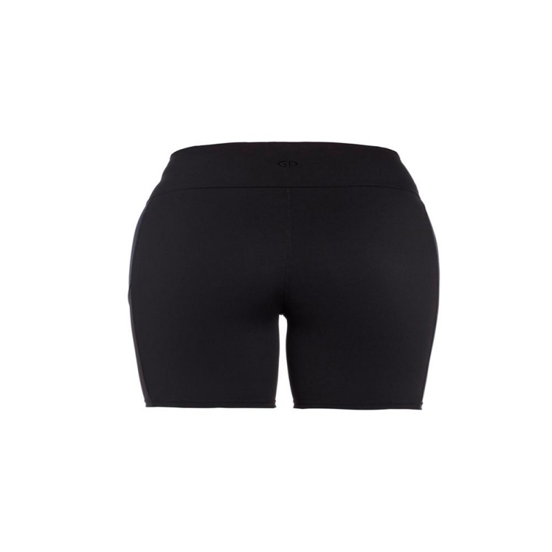 Black Goldbergh BIKER Shorts | 06394-EFNG