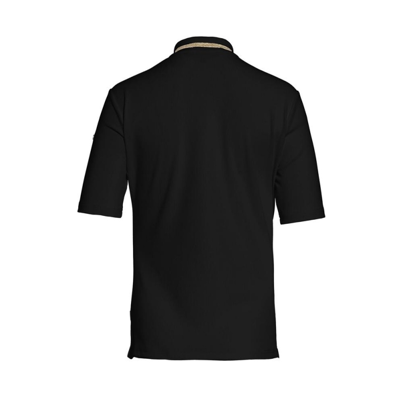 Black Goldbergh CASSIA short sleeve top T-shirts | 60793-PFZV