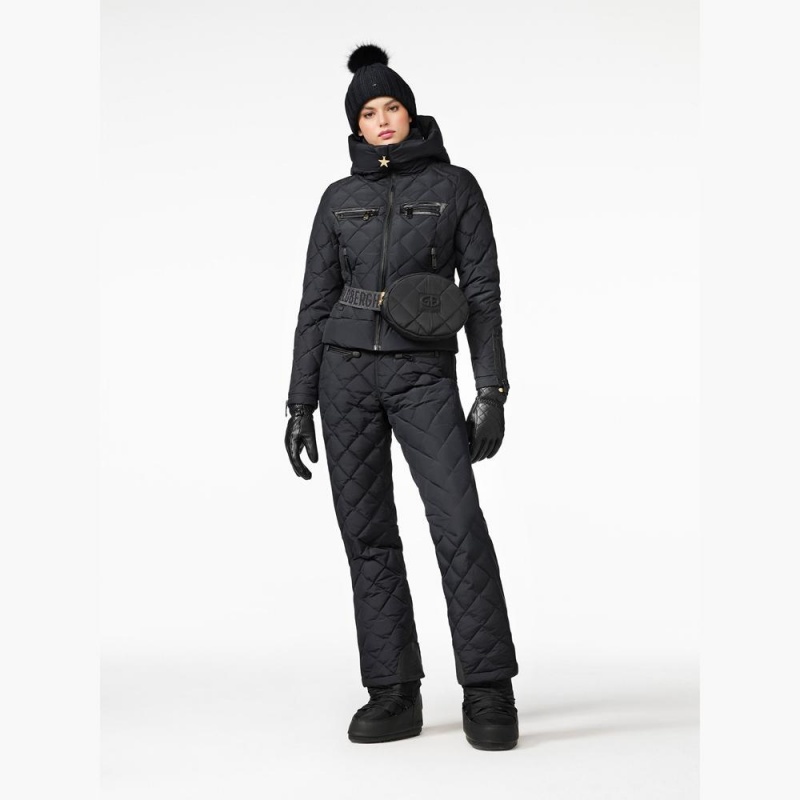 Black Goldbergh CECILE Ski Jacket | 57306-UHXS