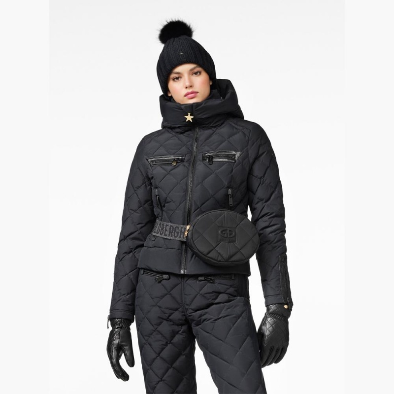 Black Goldbergh CECILE Ski Jacket | 57306-UHXS