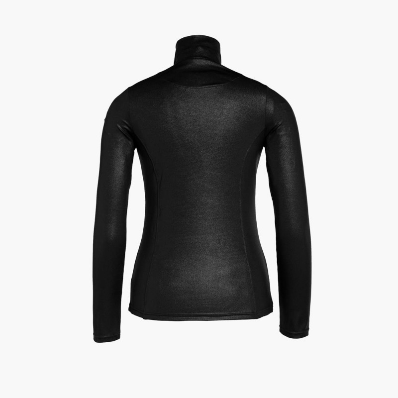 Black Goldbergh GLAMOUR ski pully Ski Tops | 12436-XSAL