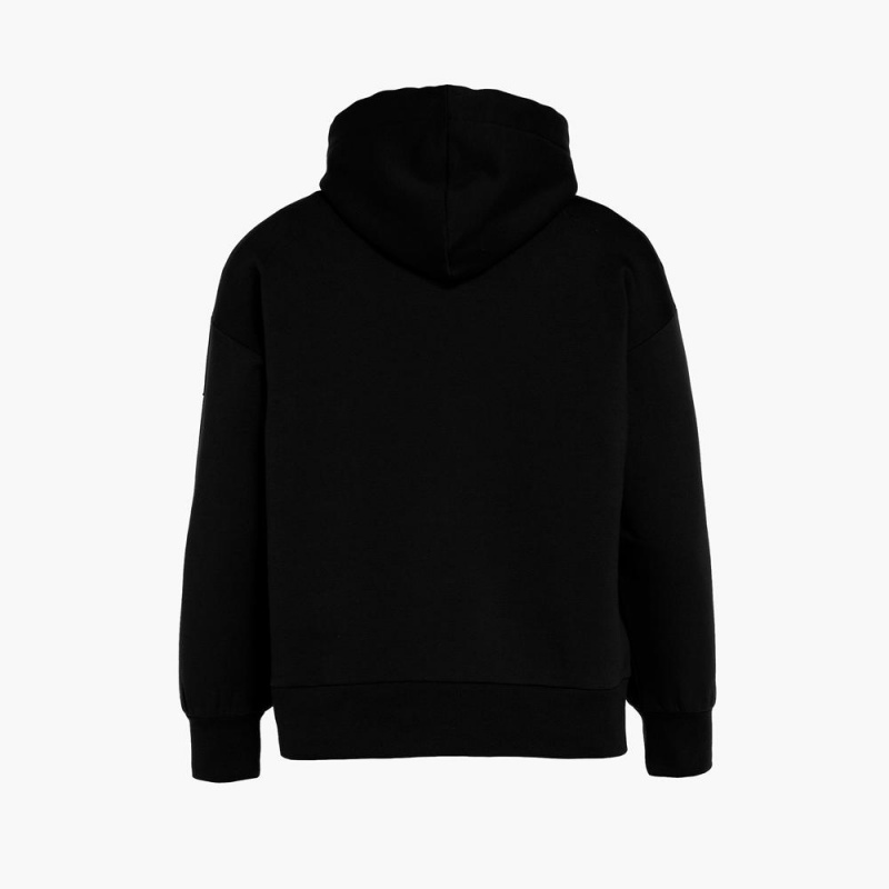 Black Goldbergh HARVARD hooded sweater Hoodie | 61573-GHOX