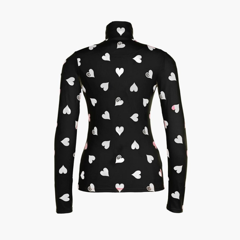 Black Goldbergh LOVEY ski pully Ski Tops | 01548-TEDK