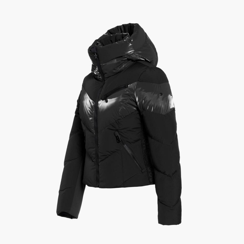 Black Goldbergh MORAINE Ski Jacket | 80753-YBJN