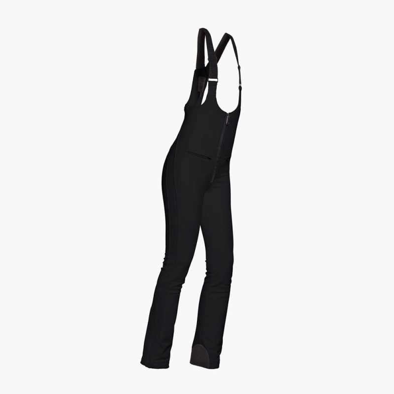 Black Goldbergh PHOEBE ski salopette Ski Pants | 51946-WSHE