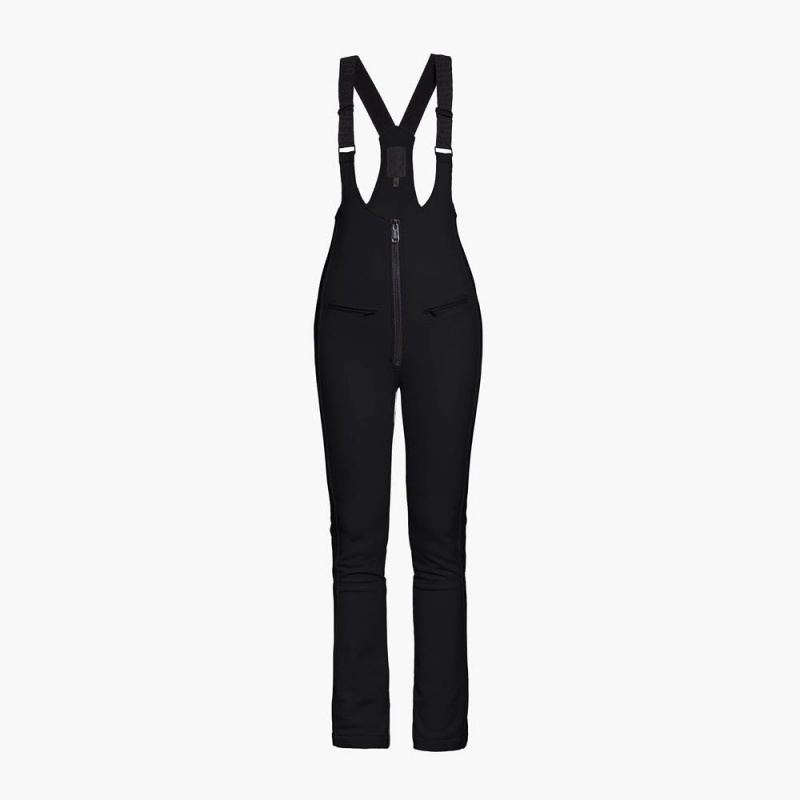 Black Goldbergh PHOEBE ski salopette Ski Pants | 51946-WSHE