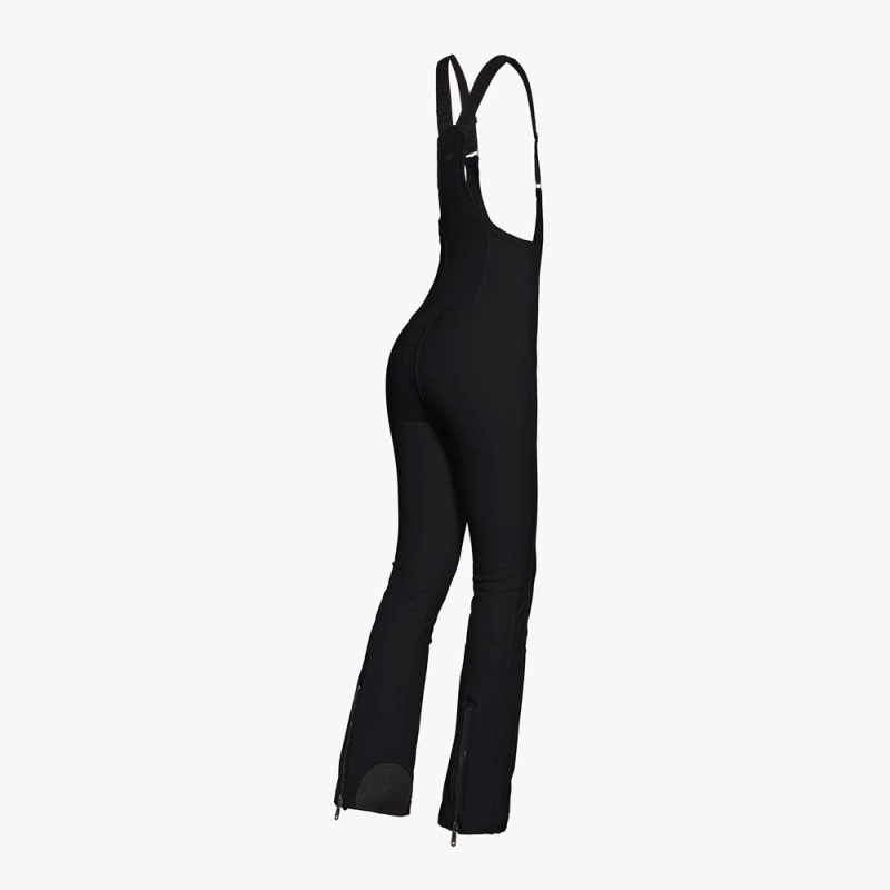 Black Goldbergh PHOEBE ski salopette Ski Pants | 51946-WSHE