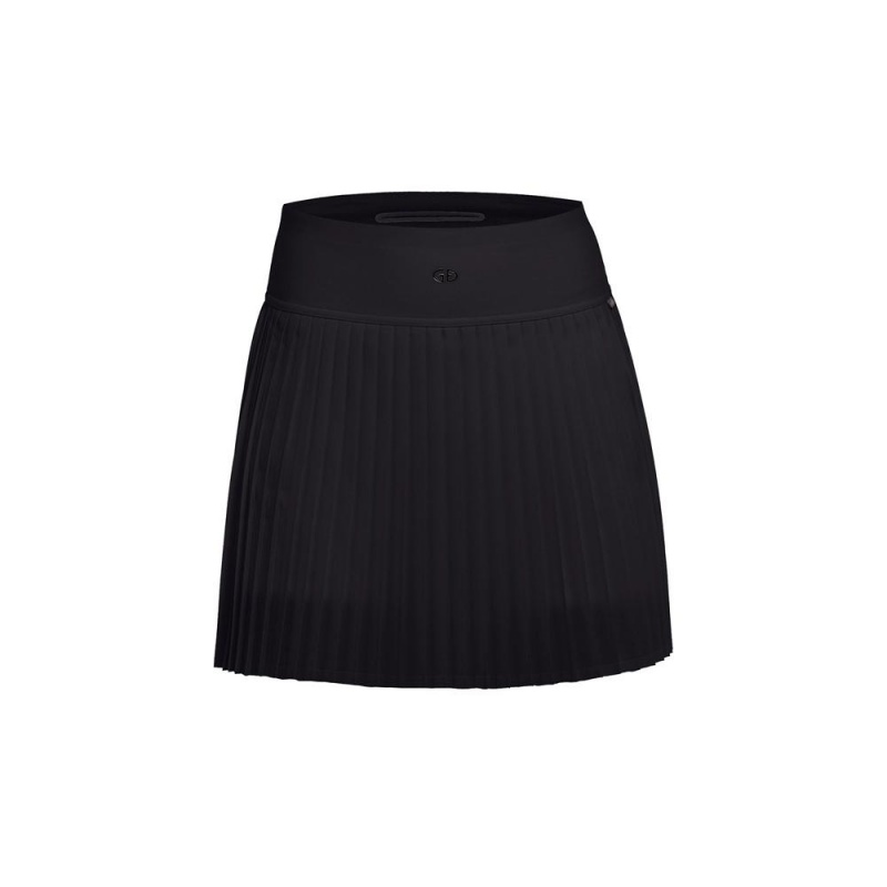 Black Goldbergh PLISSÉ Skirt | 64785-MXGN