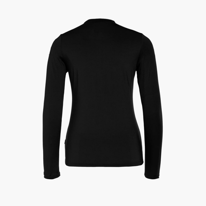 Black Goldbergh ROCK PEAK long sleeve T-shirts | 09714-GRFW