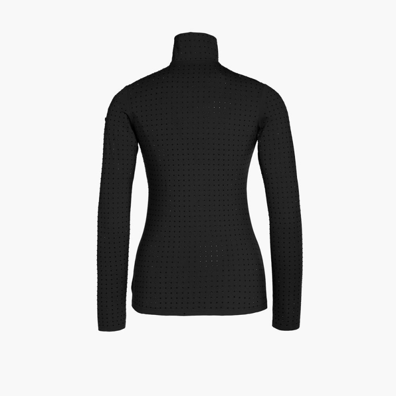 Black Goldbergh SPARK ski pully Ski Tops | 64597-KDVE