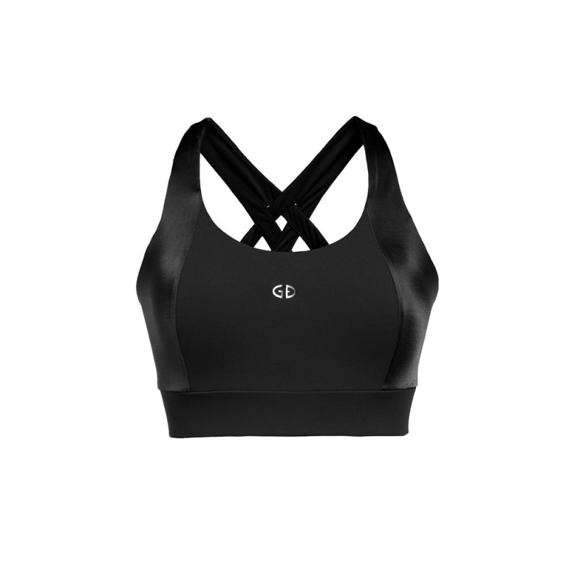 Black Goldbergh Sleek Bra | 15380-ERGS