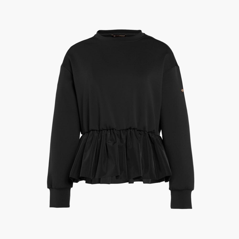 Black Goldbergh WILD ROSE Sweater | 24037-ZVOU